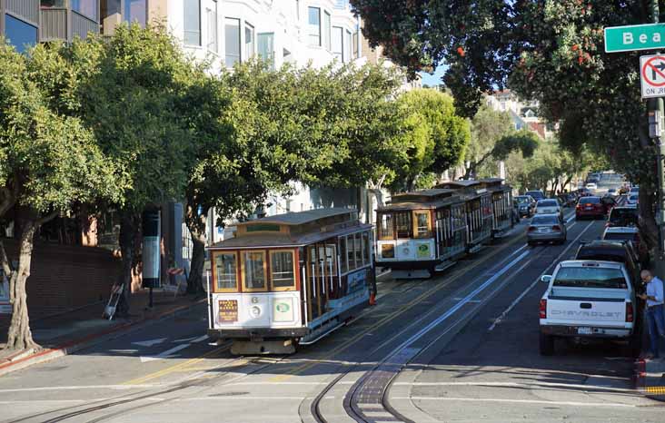 MUNI cable cars 6 & 14